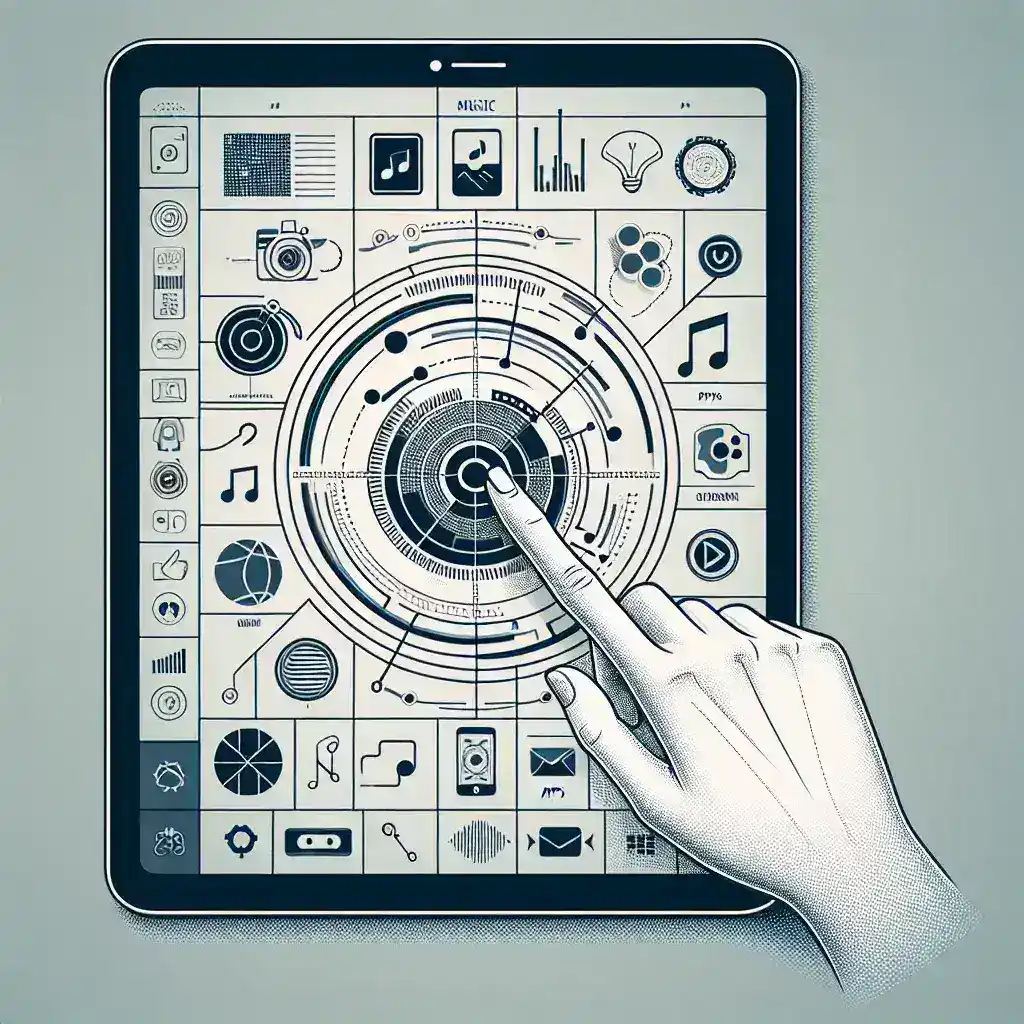 What is a touchscreen?