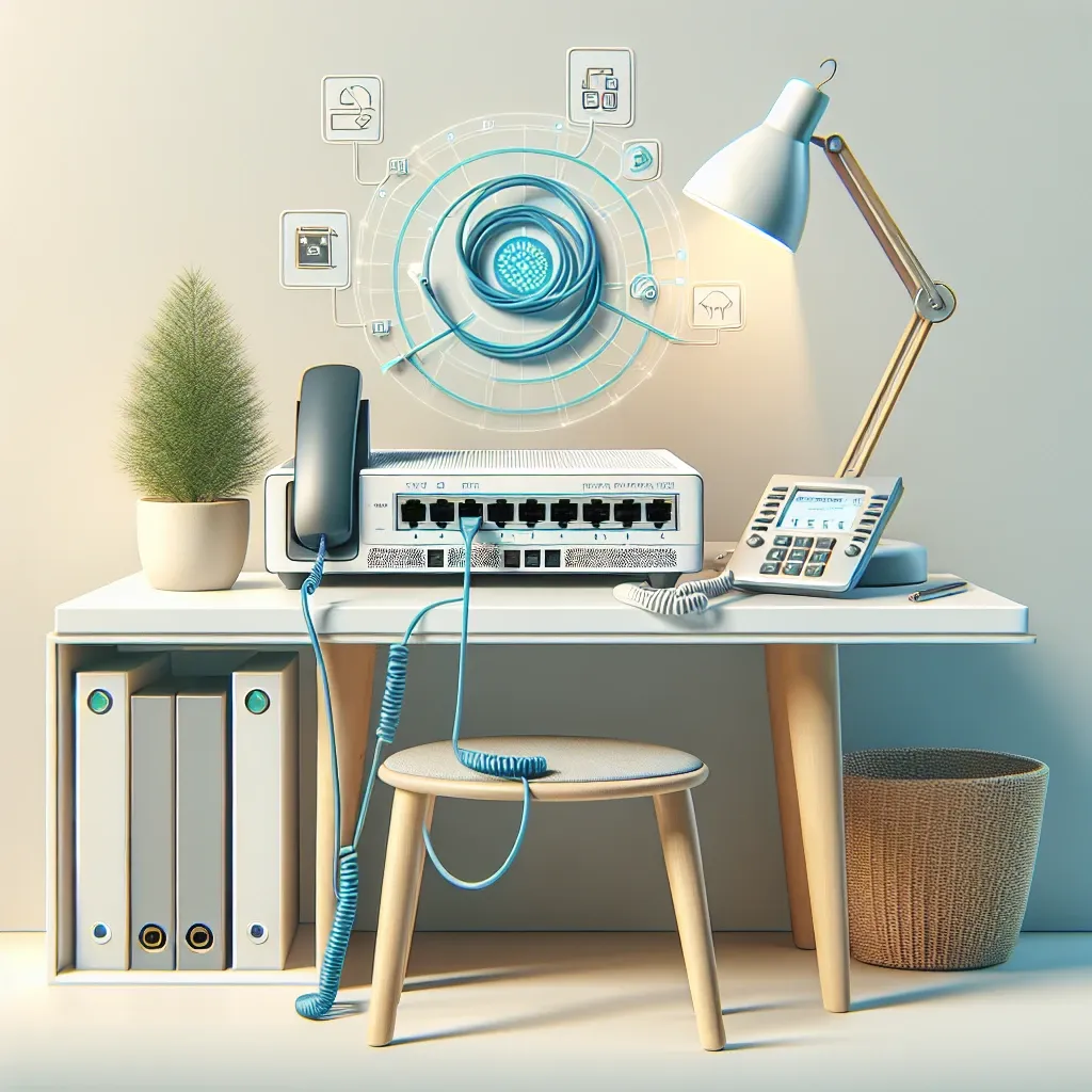 How do you configure a modem router combo for VoIP?